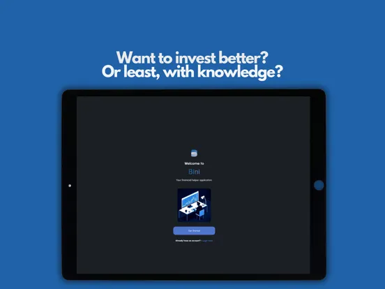 ภาพหน้าจอของ Bini: Understand Stocks Better iPad 