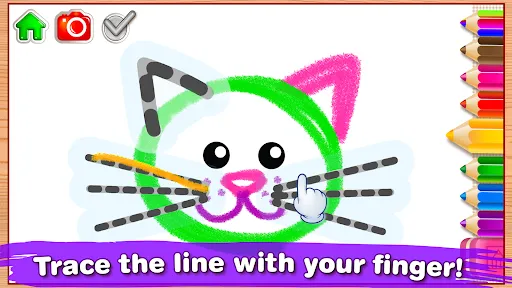 Bini Drawing for Kids Games应用截图