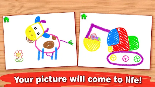 Bini Drawing for Kids Games应用截图