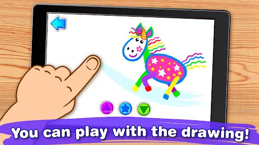 Bini Drawing for Kids Games应用截图