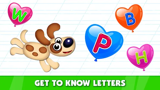 Bini ABC games for kids!应用截图