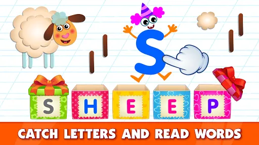 Bini ABC games for kids!应用截图