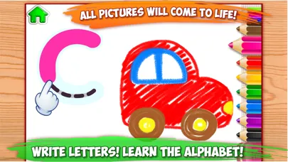 ABC Tracing Kids Drawing Games Screenshots