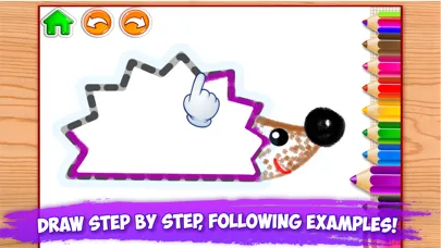 ABC Tracing Kids Drawing Games Screenshots