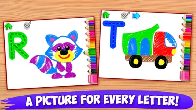 ABC Tracing Kids Drawing Games Screenshots