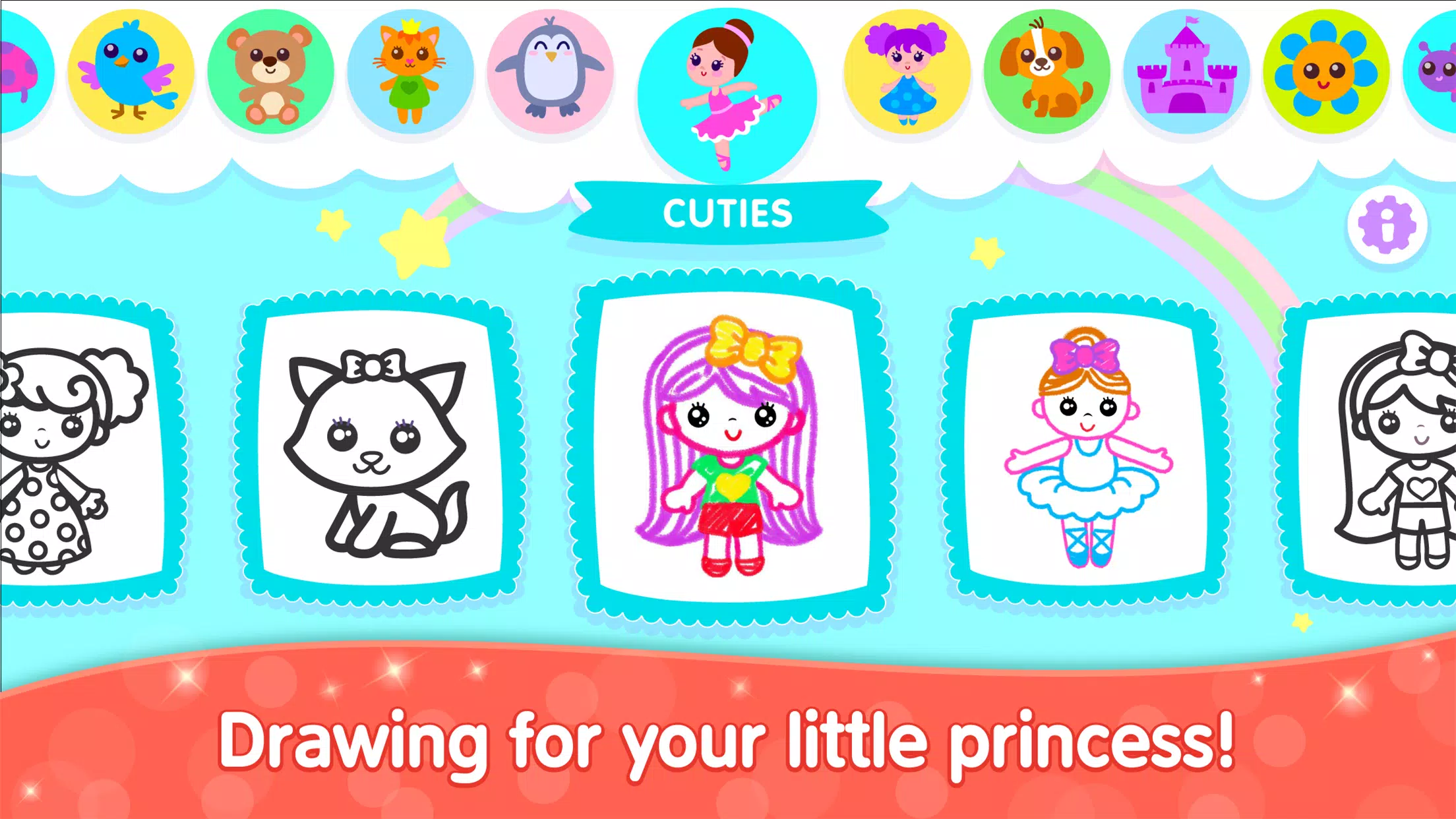 Drawing for Kids Coloring Game Screenshots