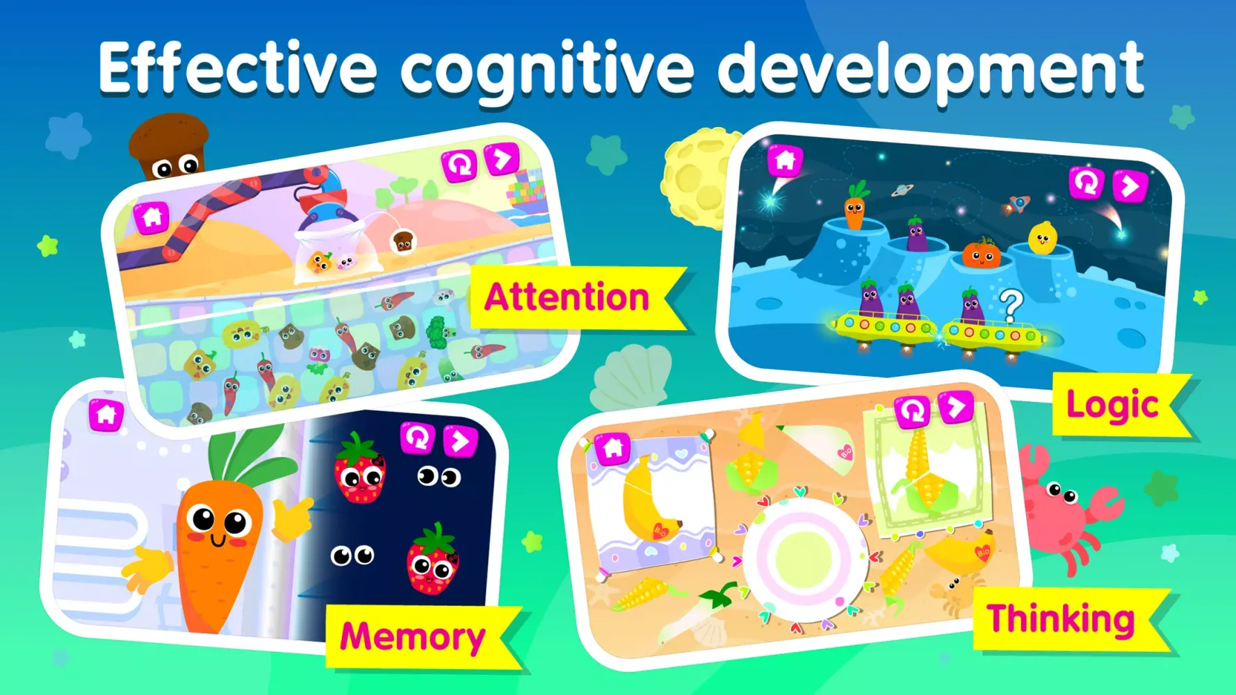 Kids Food Games for 2 Year Old Screenshots