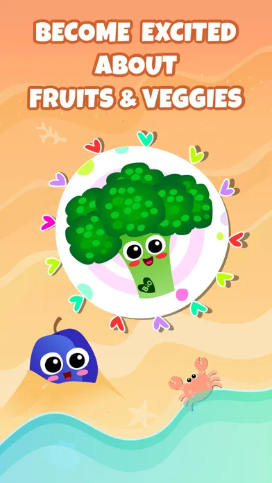 Tangkapan skrin Yummies! Healthy Food games!