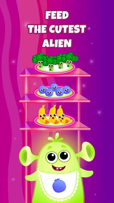Tangkapan skrin Yummies! Healthy Food games!