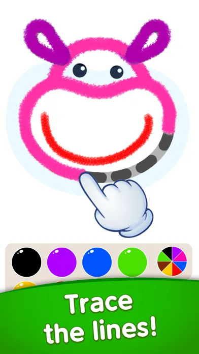 Drawing kids games for toddler سکرین شاٹس