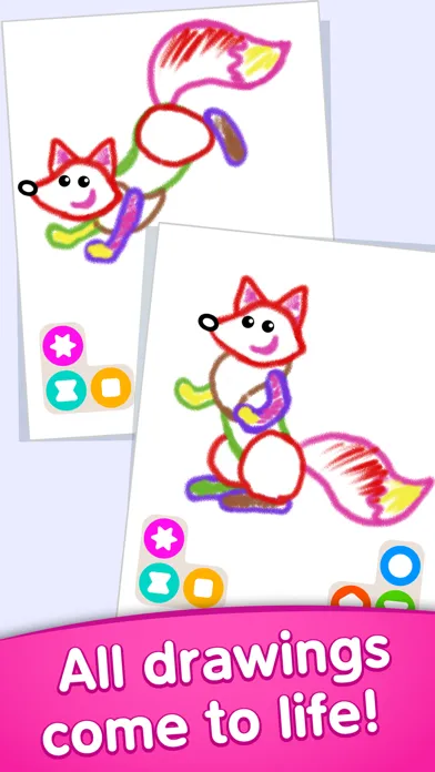 Drawing kids games for toddler سکرین شاٹس