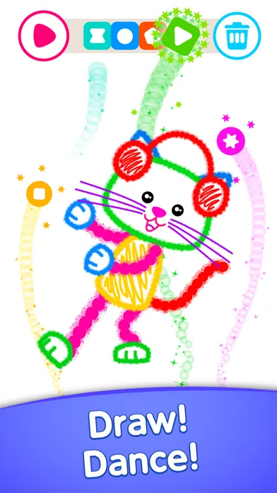 Drawing kids games for toddler سکرین شاٹس