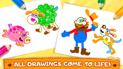Bini Coloring & Drawing Games應用截圖