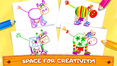 Bini Coloring & Drawing Games應用截圖