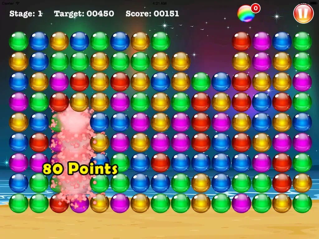 ภาพหน้าจอของ A Bubble Bust Popping Mania iPad 