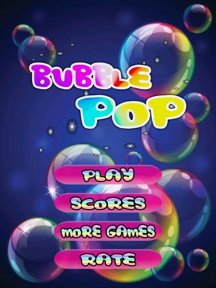 A Bubble Pop Tapping Rush iPad  Screenshots