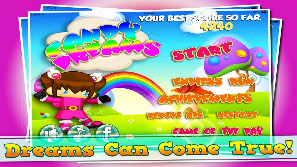 Capturas de tela do A Adventure In Candy Dreams