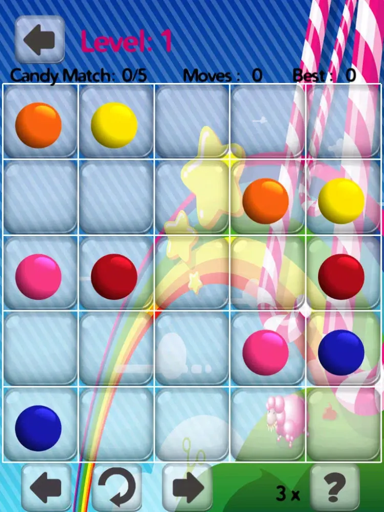 ภาพหน้าจอของ A Sweet Candy Match Slider Mania iPad 