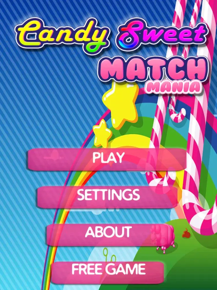 ภาพหน้าจอของ A Sweet Candy Match Slider Mania iPad 