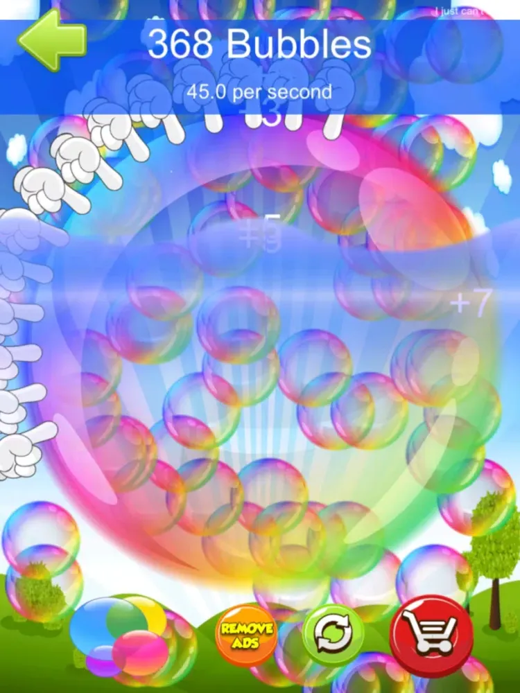 A Bubble Splash Clicker Fizz Bash iPad  स्क्रीनशॉट