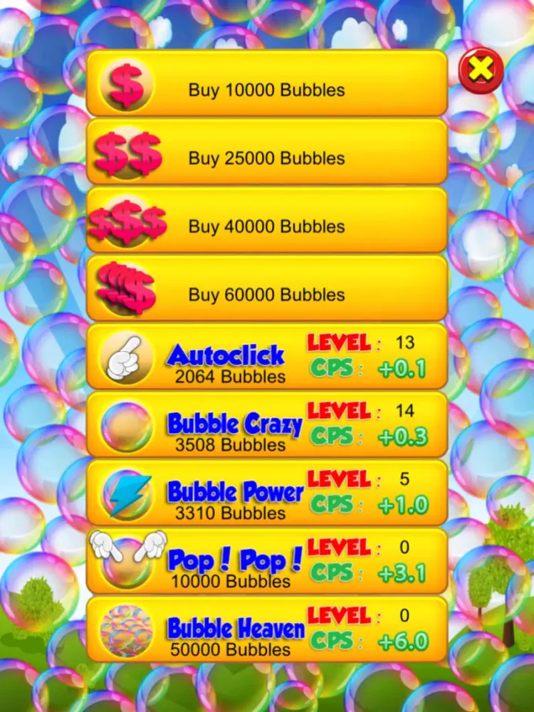 A Bubble Splash Clicker Fizz Bash iPad  स्क्रीनशॉट