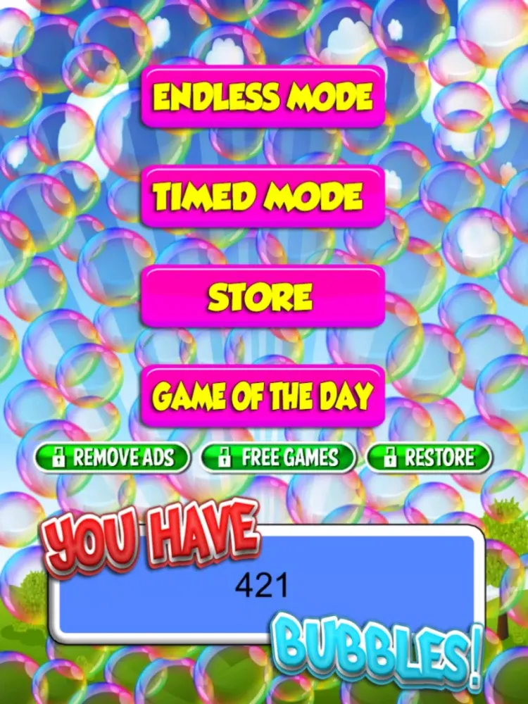 A Bubble Splash Clicker Fizz Bash iPad  स्क्रीनशॉट
