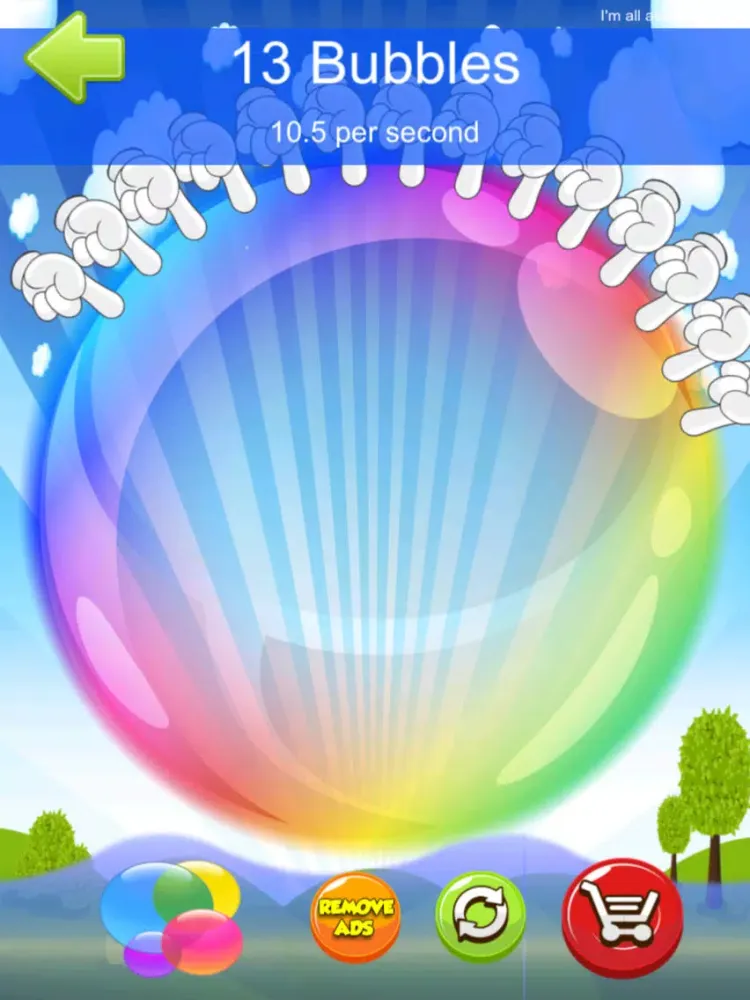 A Bubble Splash Clicker Fizz Bash iPad  स्क्रीनशॉट