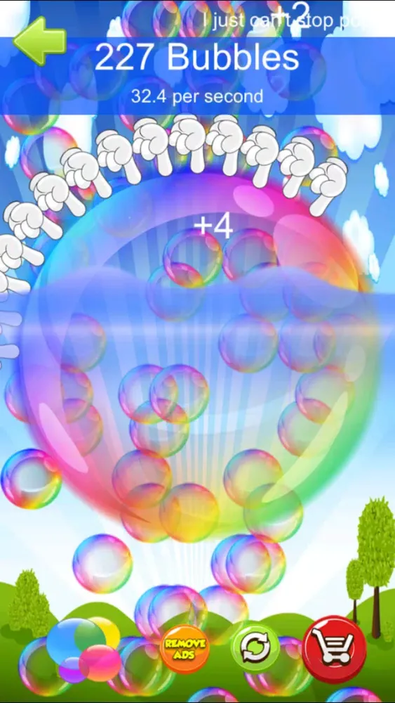 A Bubble Splash Clicker Fizz Bash स्क्रीनशॉट