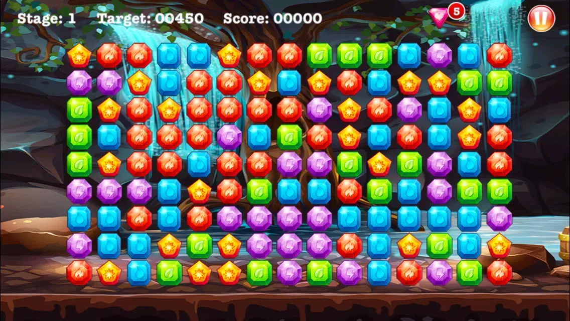 A Gemstone Merge Jewel Pop- Connect Opals, Emeralds and Gems To Score Big应用截图
