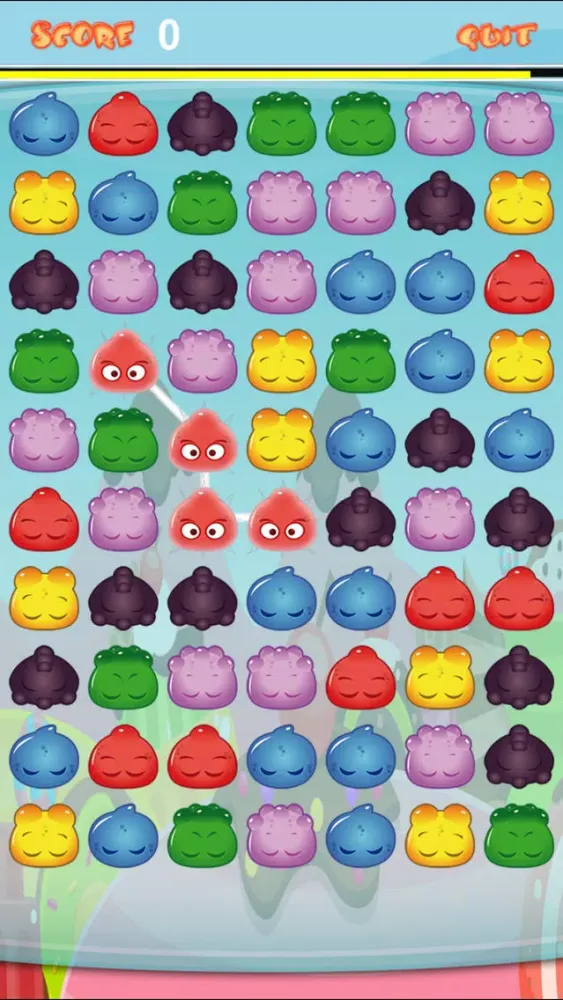 A Jelly Connect Mania Gummi Match 3应用截图