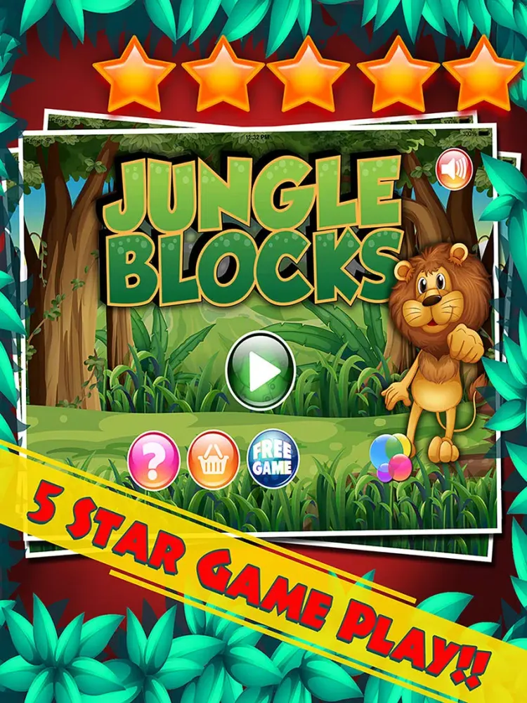 Tangkapan layar A Wild Animals Jungle Pop Pet Safari iPad 