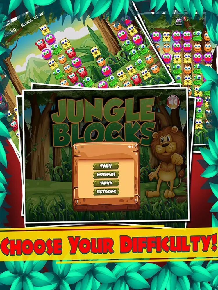 Tangkapan layar A Wild Animals Jungle Pop Pet Safari iPad 