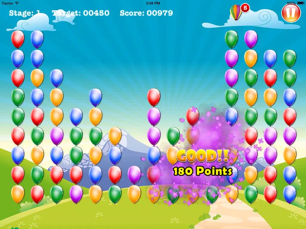 A Balloon Popper Blowout Burst iPad  スクリーンショット