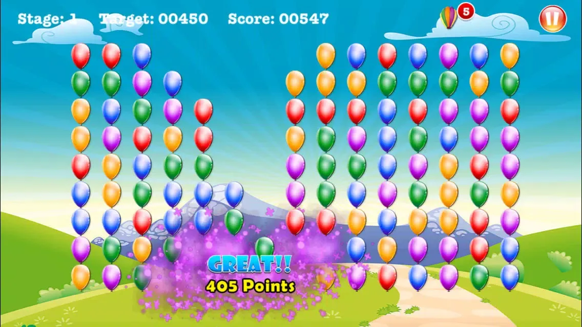 A Balloon Popper Blowout Burst スクリーンショット