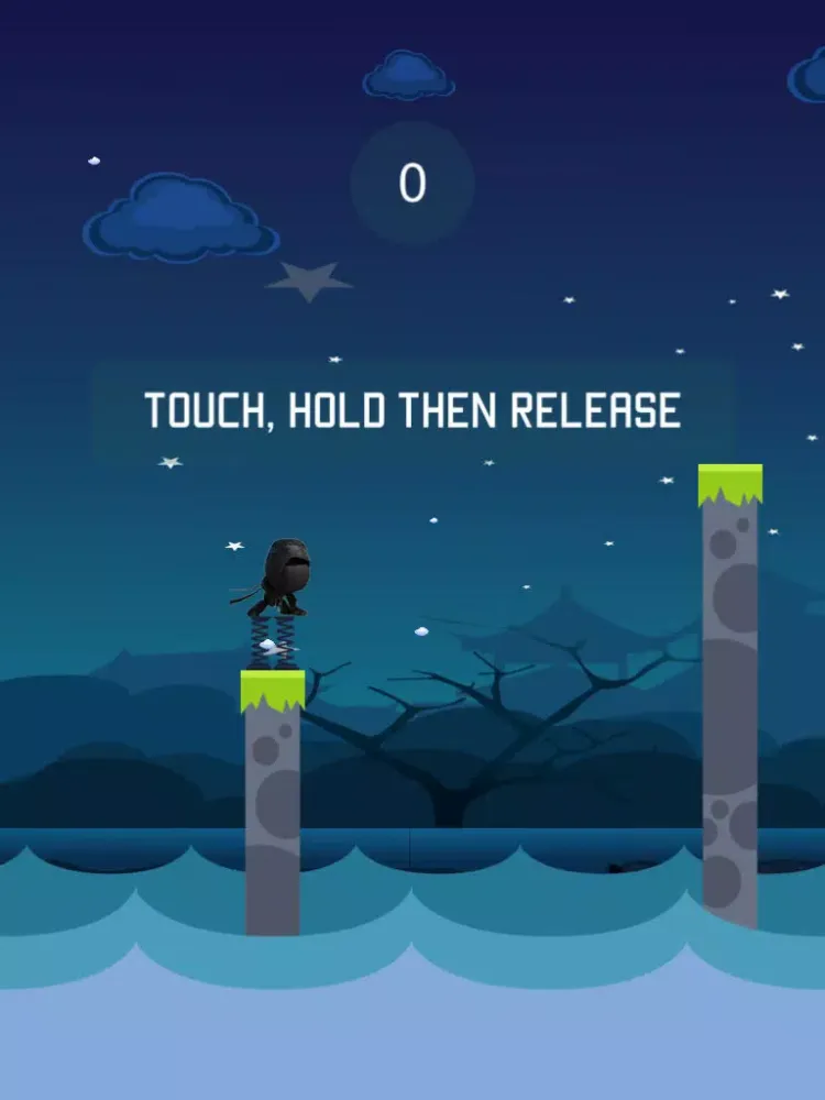 تصاویر A Sackboy Ninja Springy Jump iPad 