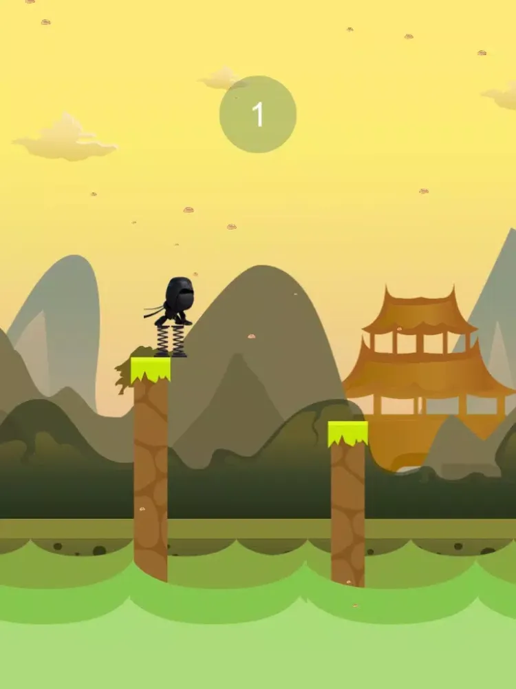 تصاویر A Sackboy Ninja Springy Jump iPad 