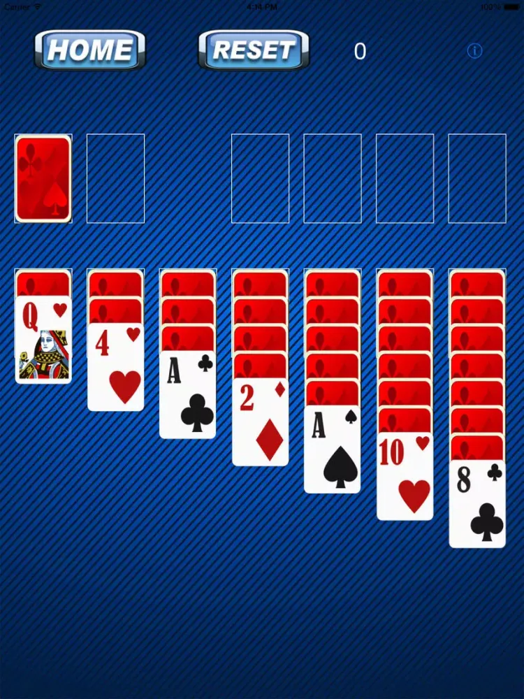 ` A Simple Solitaire Game iPad  سکرین شاٹس