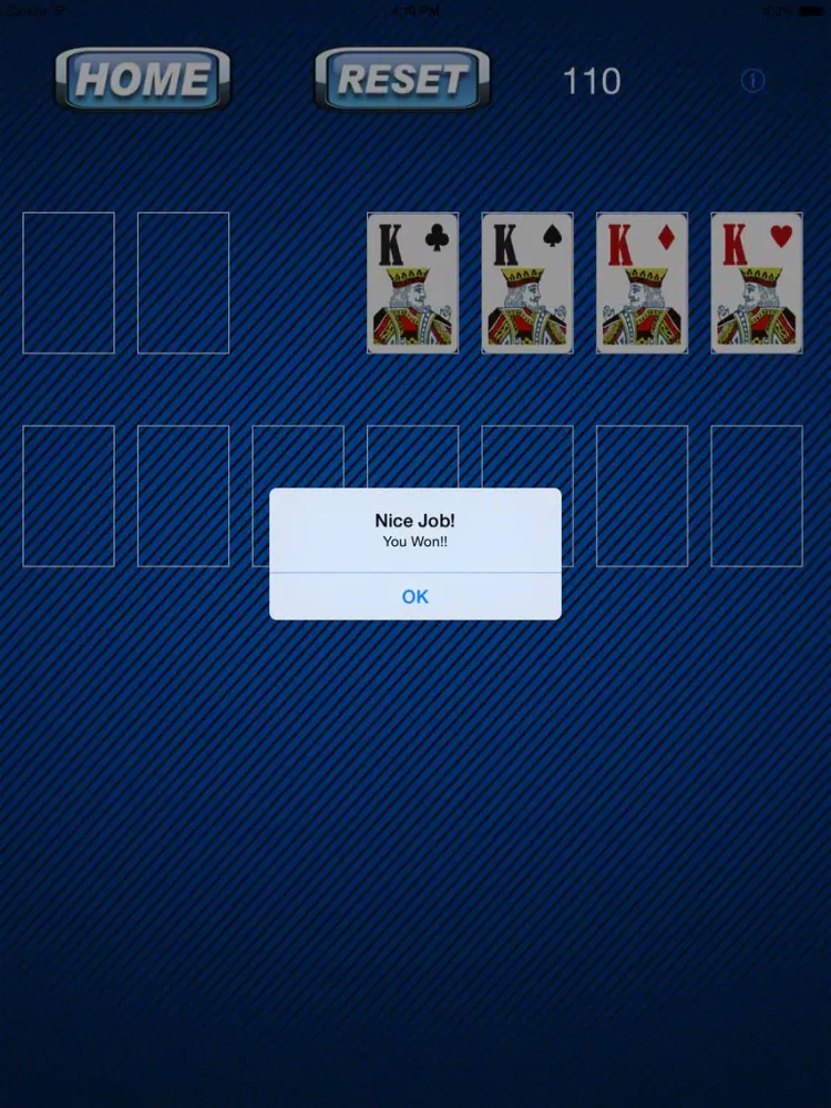 ` A Simple Solitaire Game iPad  سکرین شاٹس