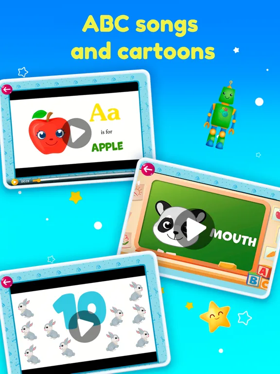ABC tracing games for toddler iPad  Screenshots