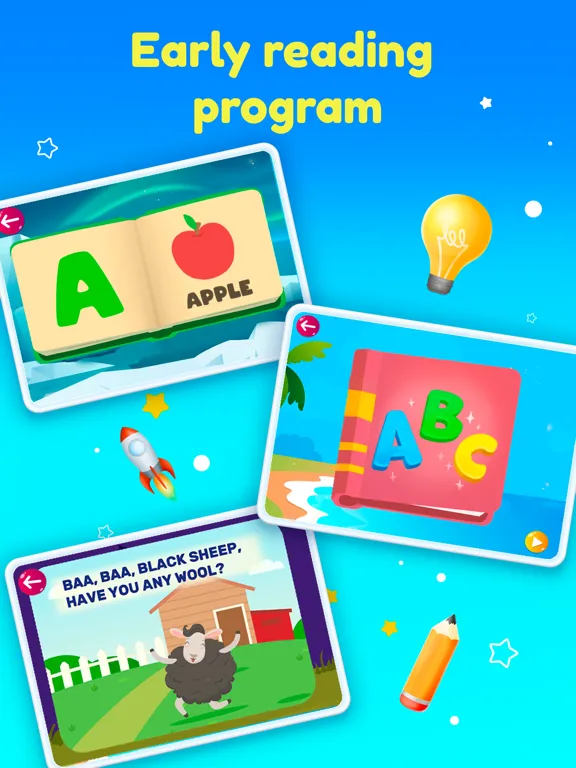 ABC tracing games for toddler iPad  Screenshots