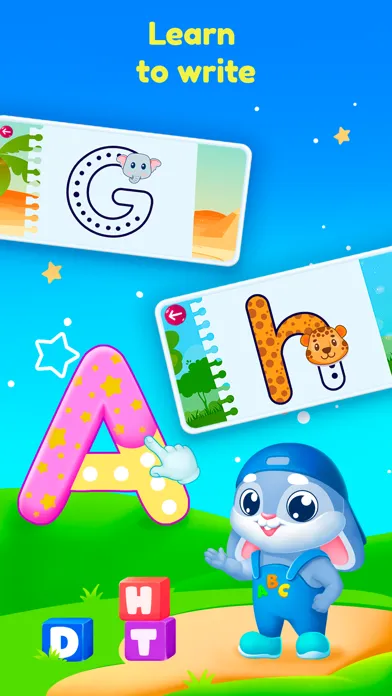 ABC tracing games for toddler Screenshots