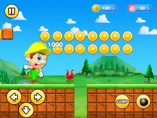 Bob World: Super Bro Run Game iPad  Ekran Görüntüleri