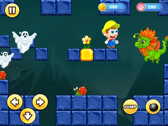 Bob World: Super Bro Run Game iPad  Ekran Görüntüleri
