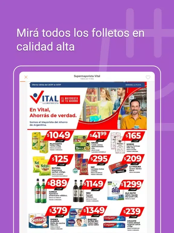 Capturas de pantalla de Catálogos y ofertas Argentina iPad 