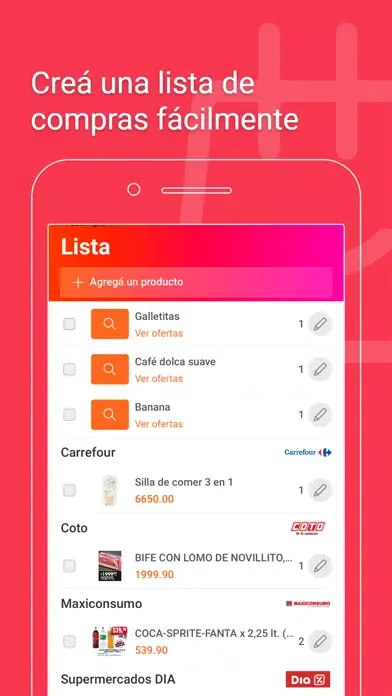 Capturas de pantalla de Catálogos y ofertas Argentina