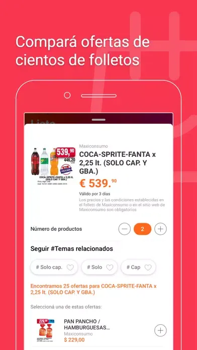 Capturas de pantalla de Catálogos y ofertas Argentina