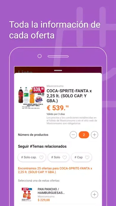 Capturas de pantalla de Catálogos y ofertas Argentina