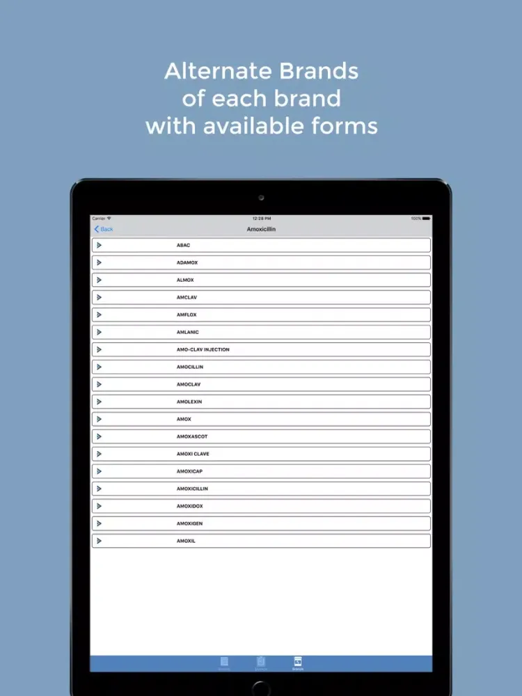 Zrzuty ekranu Pharmapedia - Free Medicine Encyclopedia iPad 