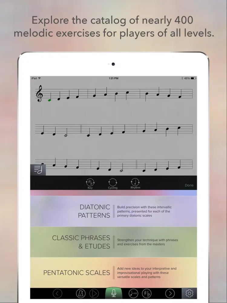 Screenshot di Sonoptic - The Metronome's Encore - Practice Sheet Music Collection iPad 