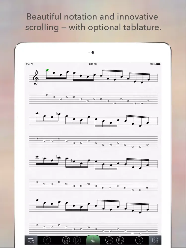 Screenshot di Sonoptic - The Metronome's Encore - Practice Sheet Music Collection iPad 
